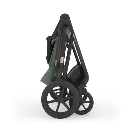 KINDERKRAFT PRIME 3 - Cărucior combinat 3 în 1, verde închis