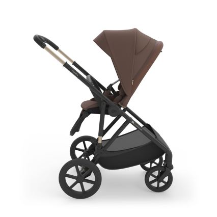 KINDERKRAFT PRIME 3 Velvet Mocca - cărucior combinat 3 în 1