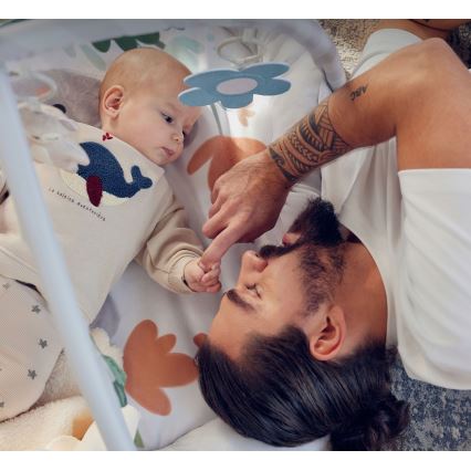 KINDERKRAFT - Saltea de joacă pentru copii COZYPLAY, gri