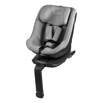 KINDERKRAFT - Scaun auto cu bază rotativă I-GUARD PRO i-Size 61-105 cm, gri