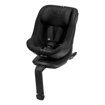 KINDERKRAFT - Scaun auto cu bază rotativă I-GUARD PRO i-Size 61–105 cm, negru