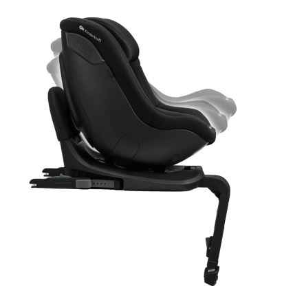 KINDERKRAFT - Scaun auto cu bază rotativă I-GUARD PRO i-Size 61–105 cm, negru