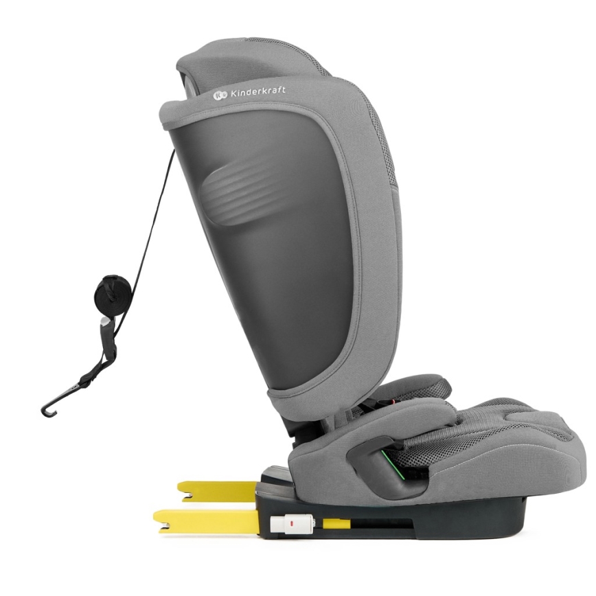 KINDERKRAFT - Scaun auto FIX2GO i-Size 76-150 cm gri