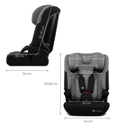 KINDERKRAFT - Scaun auto I-COMFY i-Size 76-150 cm gri