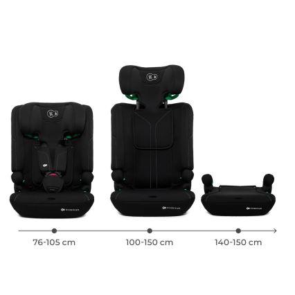 KINDERKRAFT - Scaun auto I-COMFY i-Size 76-150 cm, negru