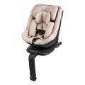 KINDERKRAFT - Scaun auto i-GUARD i-Size 40-105 cm cu bază rotativă, bej