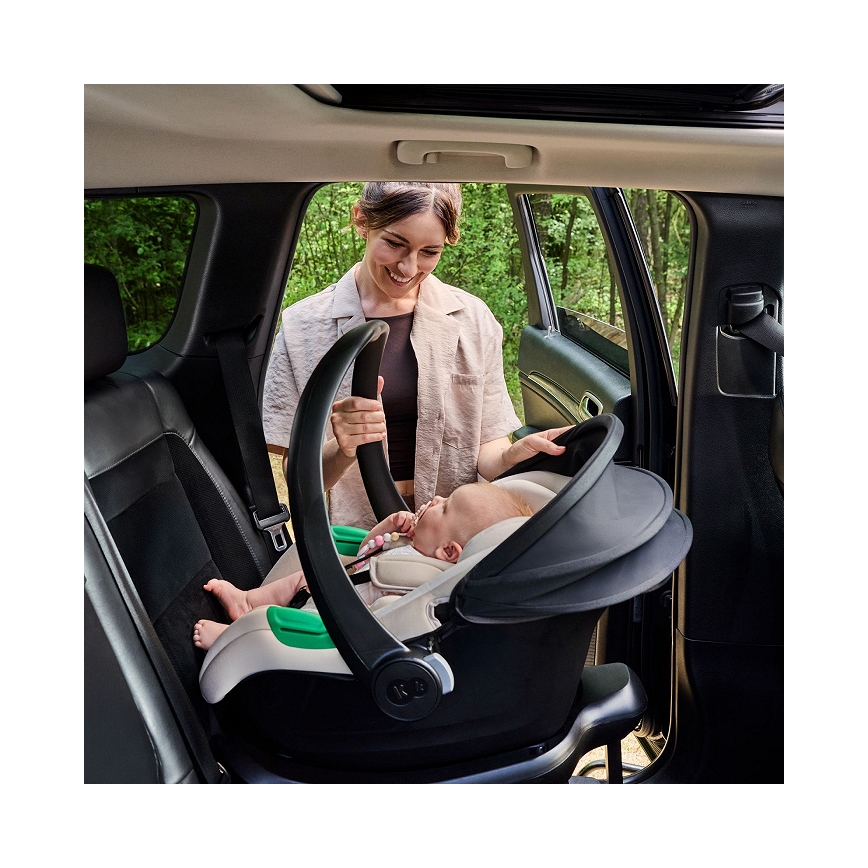 KINDERKRAFT - Scaun auto MINK PRO 2 40-87 cm (0-13 kg) bej