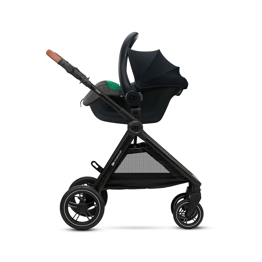 KINDERKRAFT - Scaun auto MINK PRO 2 40-87 cm (0-13 kg) gri