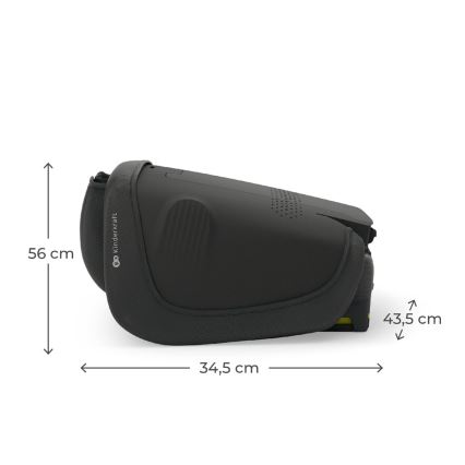KINDERKRAFT - Scaun auto pliabil UNITY 2 i-Size 100-150 cm negru