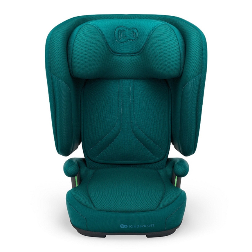 KINDERKRAFT - Scaun auto pliabil UNITY 2 i-Size 100-150 cm, turcoaz
