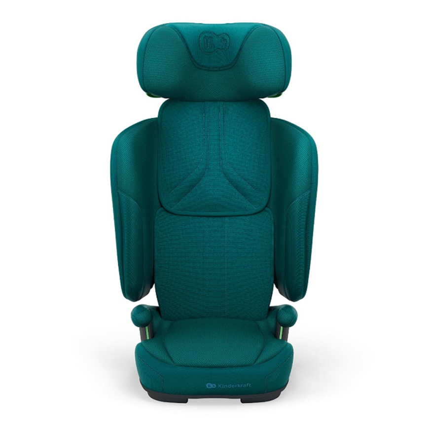 KINDERKRAFT - Scaun auto pliabil UNITY 2 i-Size 100-150 cm, turcoaz