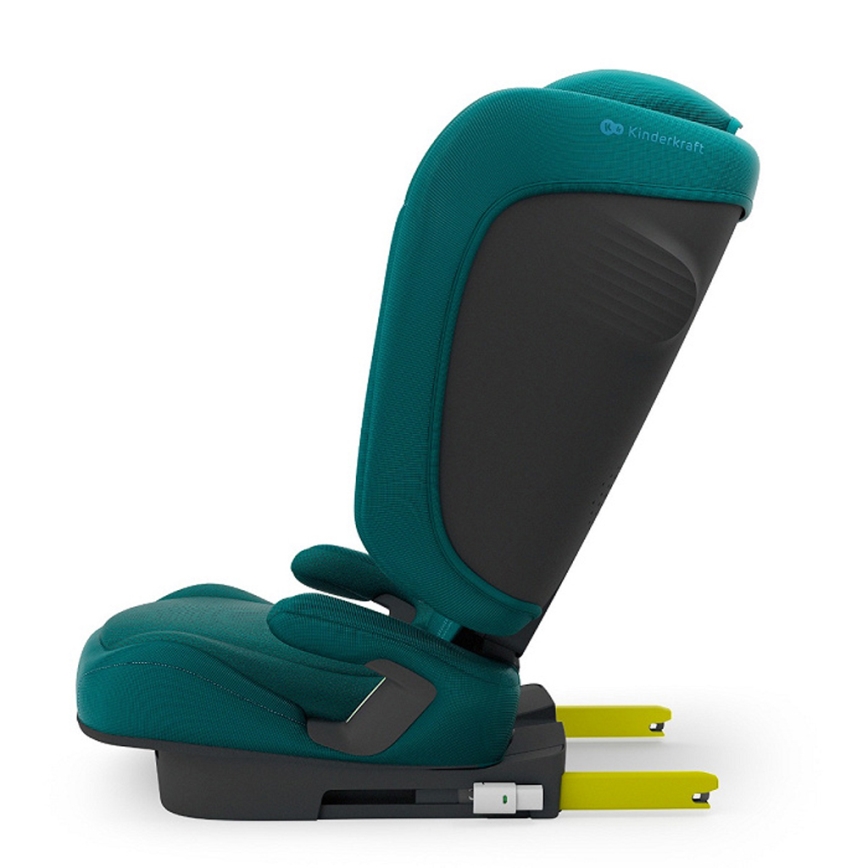 KINDERKRAFT - Scaun auto pliabil UNITY 2 i-Size 100-150 cm, turcoaz