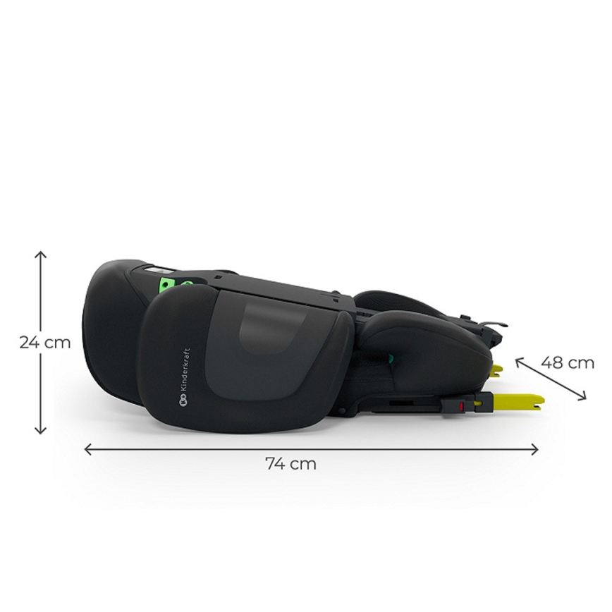 KINDERKRAFT - Scaun auto pliabil XPAND 2 PRO 100-150 cm, bej