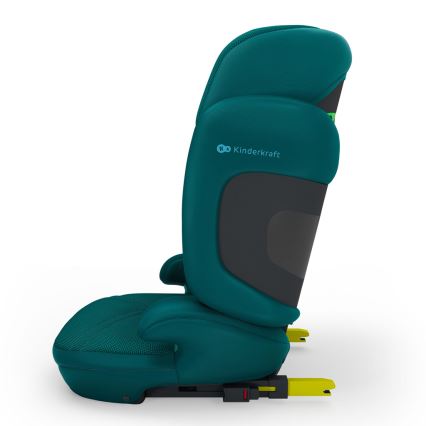 KINDERKRAFT - Scaun auto pliabil XPAND 2 PRO, 100-150 cm, turcoaz