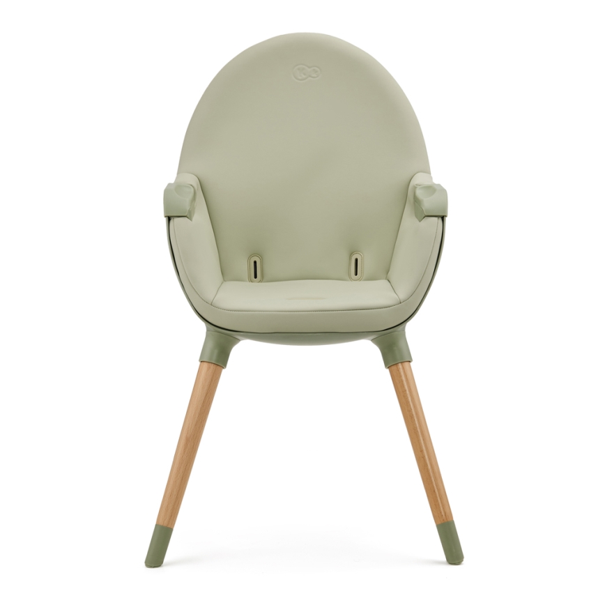 KINDERKRAFT - Scaun de masă pentru copii 2în1 FINI2 fag/verde