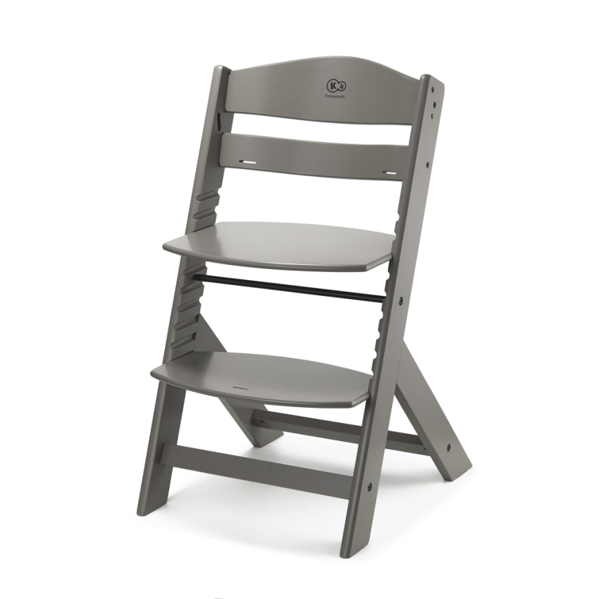 KINDERKRAFT - Scaun de masă pentru copii ENOCK gri