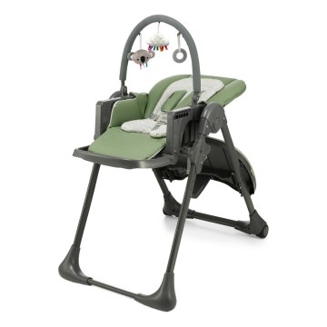 KINDERKRAFT - Scaun înalt pentru copii 2în1 TUMMIE, verde