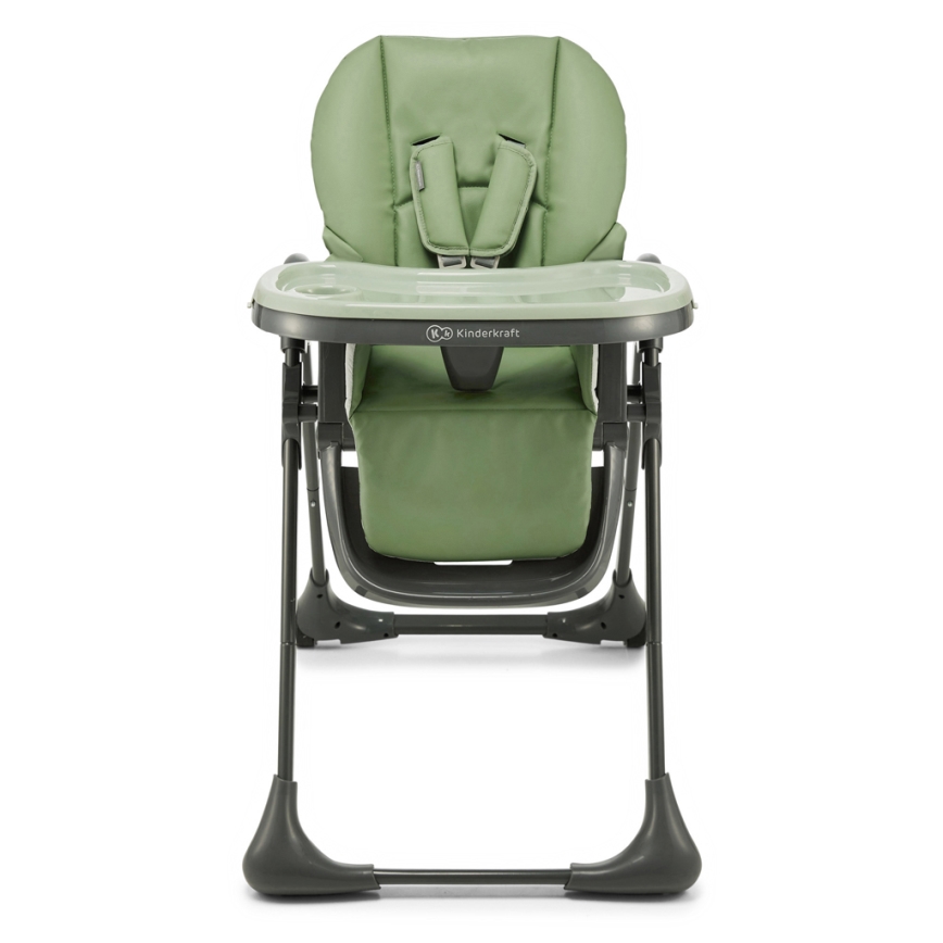 KINDERKRAFT - Scaun înalt pentru copii 2în1 TUMMIE, verde