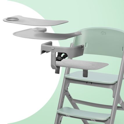 KINDERKRAFT SELECT - Scaun de masă pentru copii 3în1 LIVY Premium Aster roz prăfuit