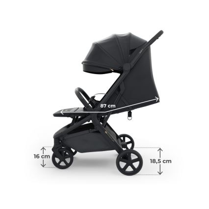 KINDERKRAFT SELECT NUBI 3 - cărucior sport, Midnight Black