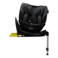 KINDERKRAFT SELECT – scaun auto cu bază rotativă I-FIX (40–150 cm), negru grafit