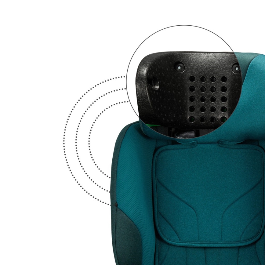 KINDERKRAFT SELECT - Scaun auto I-FIX (40–150 cm), albastru Harbor