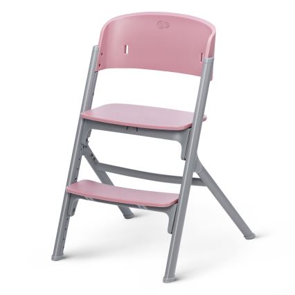 KINDERKRAFT SELECT - Scaun de masă pentru copii 3-în-1 LIVY Premium Aster pink