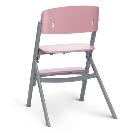 KINDERKRAFT SELECT - Scaun de masă pentru copii 3-în-1 LIVY Premium Aster pink