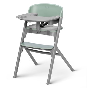KINDERKRAFT SELECT - Scaun de masă pentru copii 3 în 1 LIVY Premium Olive green