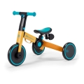 KINDERKRAFT - Tricicletă pentru copii 3în1 4TRIKE galben/turcoaz