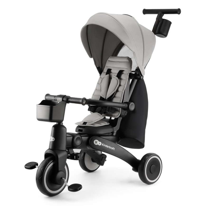 KINDERKRAFT - Tricicletă pentru copii JAZZ 2, gri