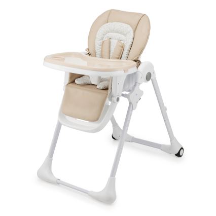 KINDERKRAFT TUMMIE – scaun de masă pentru copii 2 în 1, bej