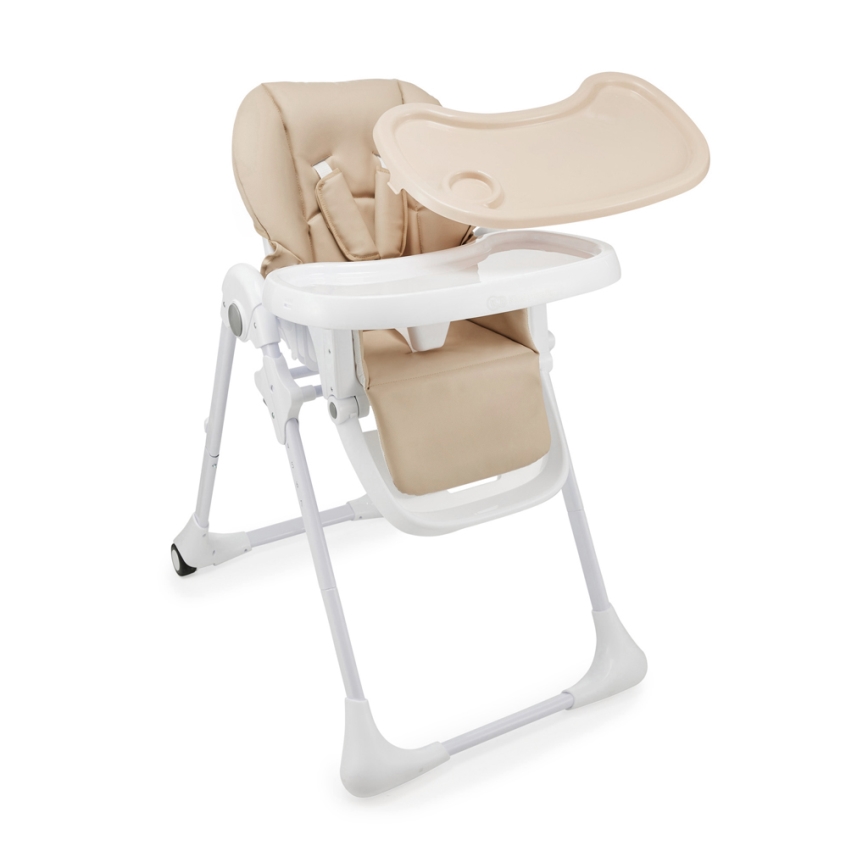 KINDERKRAFT TUMMIE – scaun de masă pentru copii 2 în 1, bej
