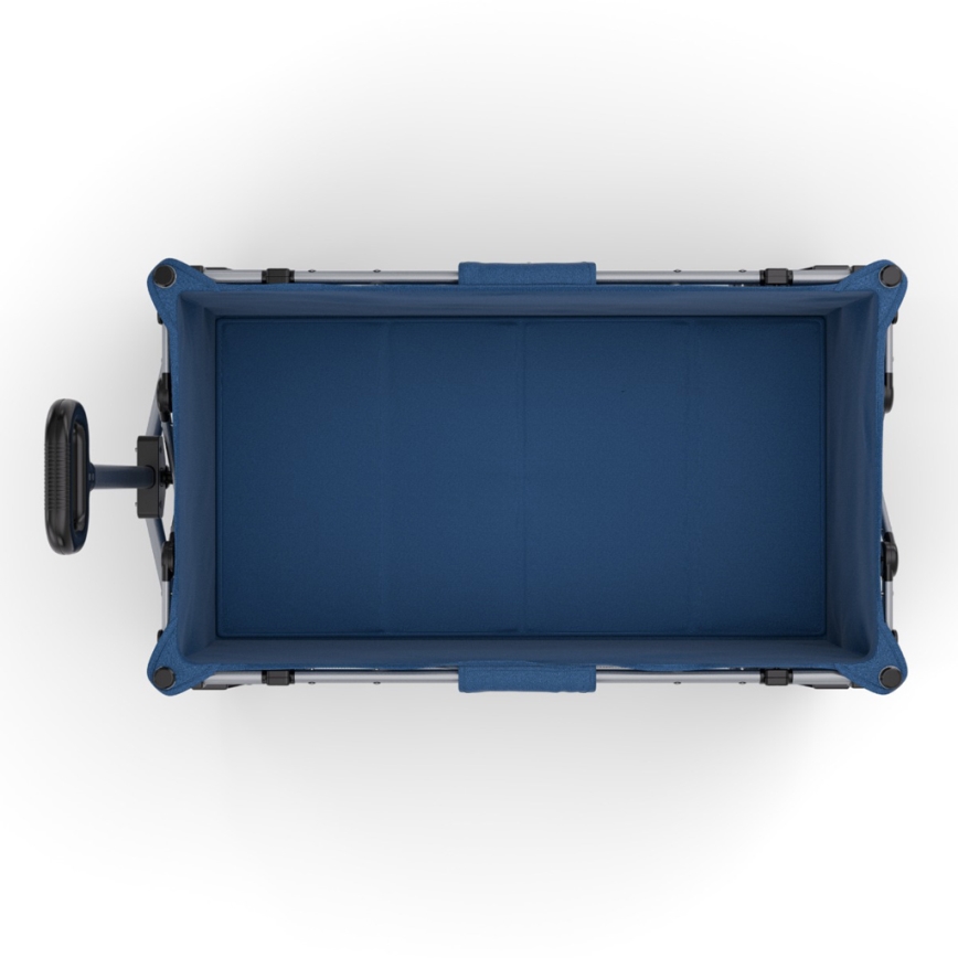 KINDERKRAFT WAGON ROLLSTER - cărucior de transport pliabil, albastru