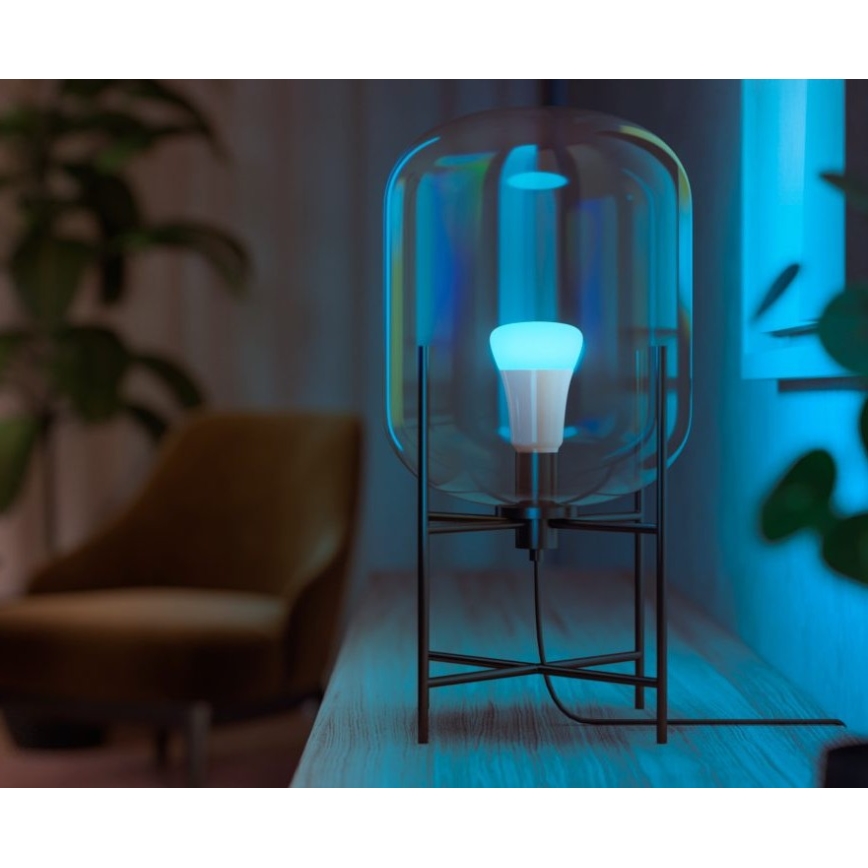 Kit de pornire Philips Hue WHITE AND COLOR AMBIANCE 3xE27/9W 2000-6500K + Hue Bridge și întrerupător dimmer