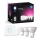 Kit de pornire Philips Hue WHITE AND COLOR AMBIANCE 3xGU10/4,2W/230V 2000-6500K + Hue Bridge și comutator dimmer