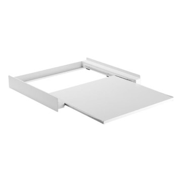 Kit de suprapunere mașină de spălat și uscător cu raft extensibil MK FLORIA MKF-23MZ601 60 cm alb