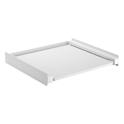 Kit de suprapunere mașină de spălat și uscător cu raft extensibil MK FLORIA MKF-23MZ601 60 cm alb