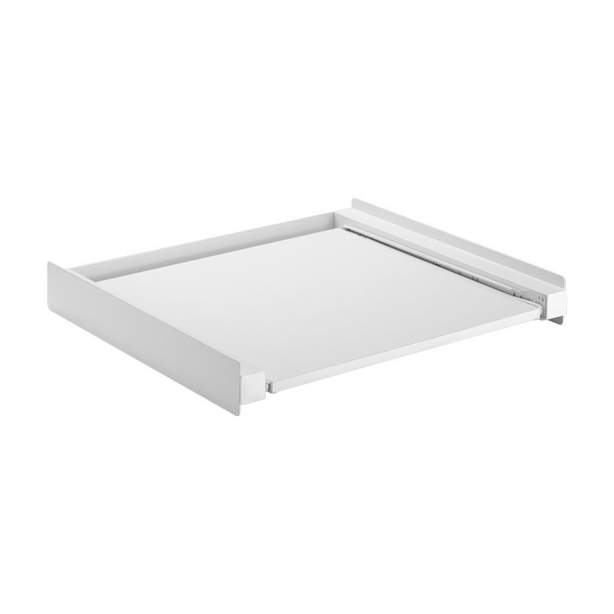 Kit de suprapunere mașină de spălat și uscător cu raft extensibil MK FLORIA MKF-23MZ601 60 cm alb