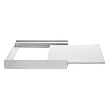 Kit de suprapunere mașină de spălat și uscător cu raft extensibil MK FLORIA MKF-23MZ601 60 cm alb