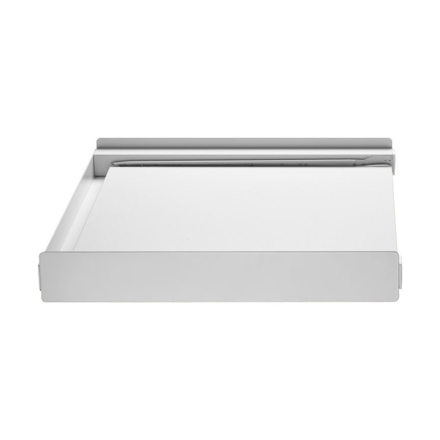 Kit de suprapunere mașină de spălat și uscător cu raft extensibil MK FLORIA MKF-23MZ601 60 cm alb
