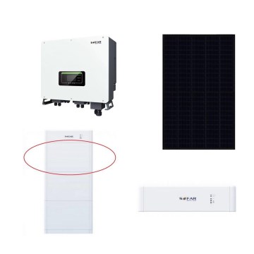 Kit solar SOFAR Solar: panou 20kWp RISEN Full Black + invertor 20kW SOLAX 3p + baterie 20 kWh SOFAR cu unitate de control a bateriei