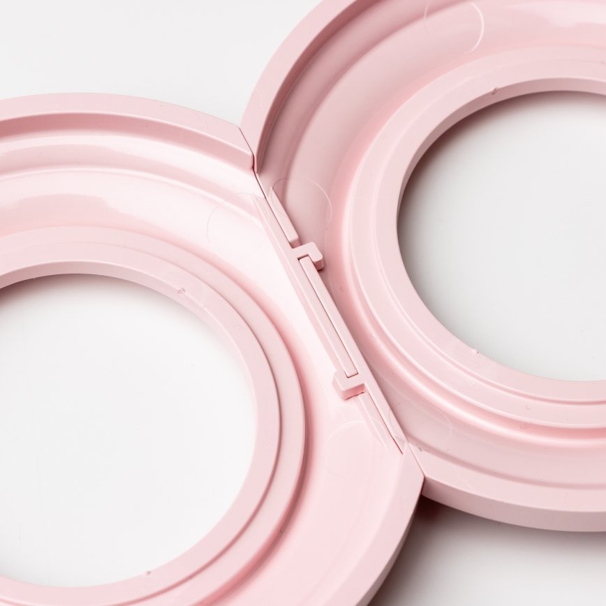 Kliklap - Cadru retro central roz prăfuit