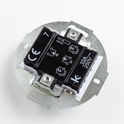 Kliklap - Comutator încrucișat retro cu ramă nr. 7, verde