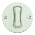 Kliklap - Întrerupător în cruce retro, fără ramă, nr. 7, verde mentă