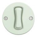 Kliklap - Întrerupător retro pentru scări, fără ramă, nr. 6, verde mentă mată