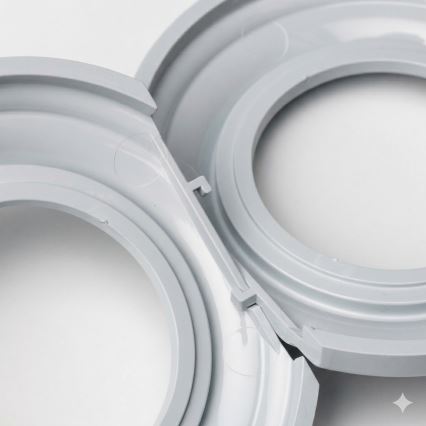 Kliklap - Ramă retro centrală, gri