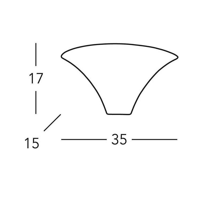 Kolarz 0089.61.1 - Aplică perete CARDIN 1xR7s/120W/230V