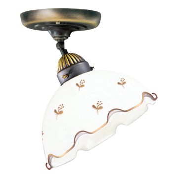 Kolarz 731.10.160 - Lustră aplicată NONNA, 1xE27/75W/230V, diametru 20 cm, decor floral, finisaj aur roz