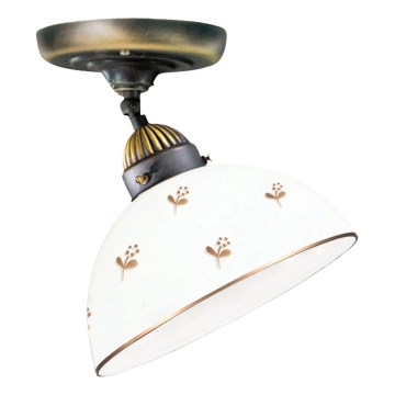 Kolarz 731.10.170 - Lustră aplicată NONNA 1xE27/75W/230V, Ø 20 cm, cu motive florale, finisaj aur roz